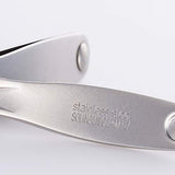 GERMANIKURE Nail Clippers and Sapphire Nail File Set in Black Leather Case ?C Ethically Made in Solingen Germany, FINOX Stainless Steel Tools ?C Professional Quality Manicure & Pedicure Kit for Men